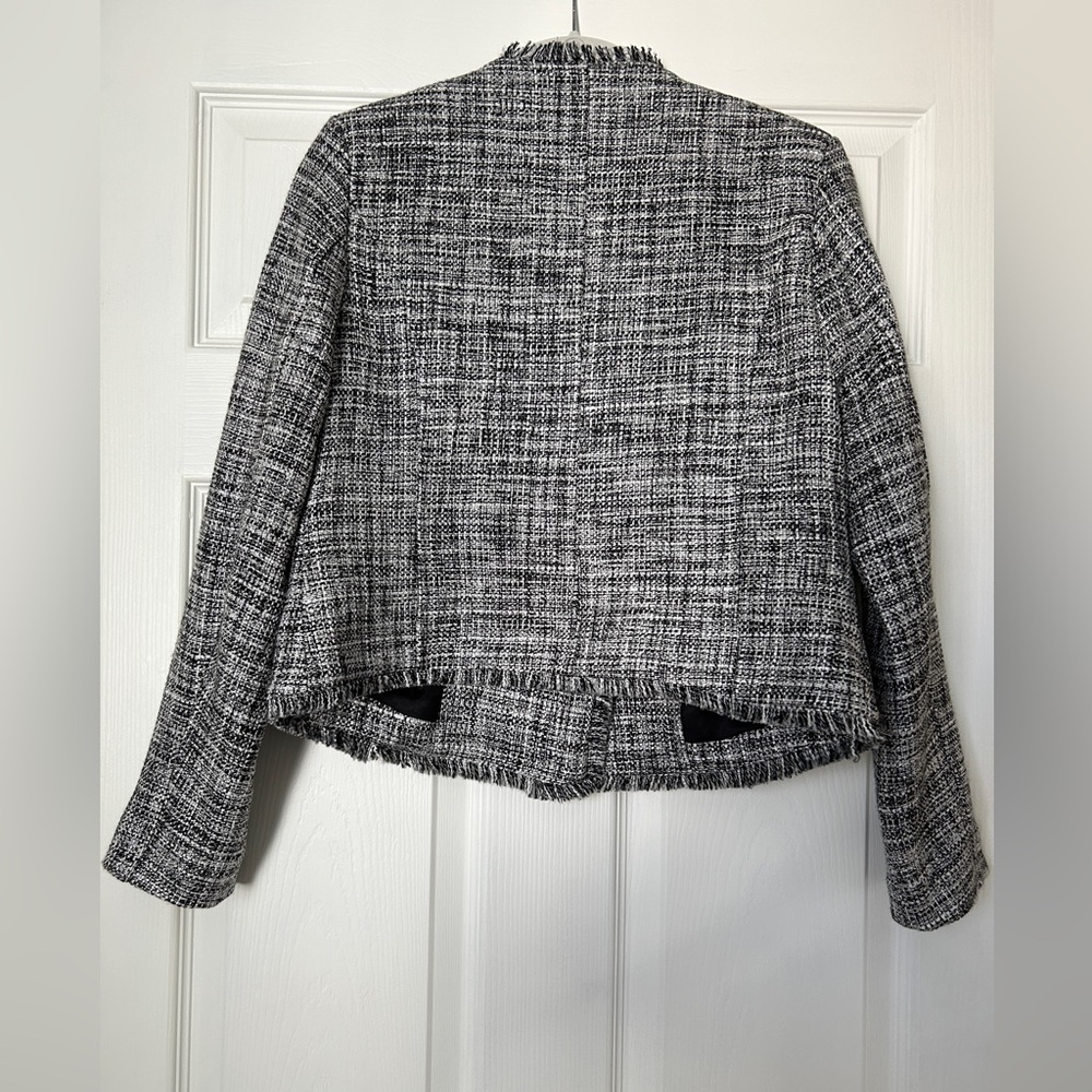 NWT Maeve by Anthropologie Tweed Double-Breasted Jacket - Picture 4 of 6